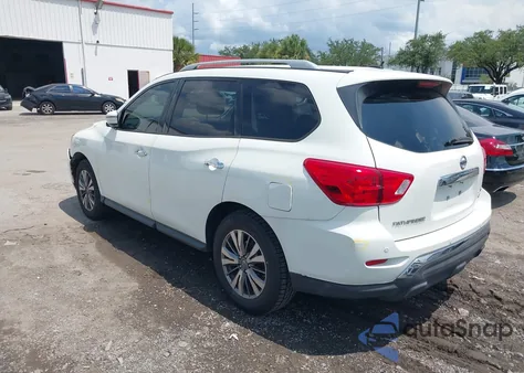 2018 Nissan Pathfinder Sv z USA, uszkodzony, nr VIN 5N1DR2MM7JC625099